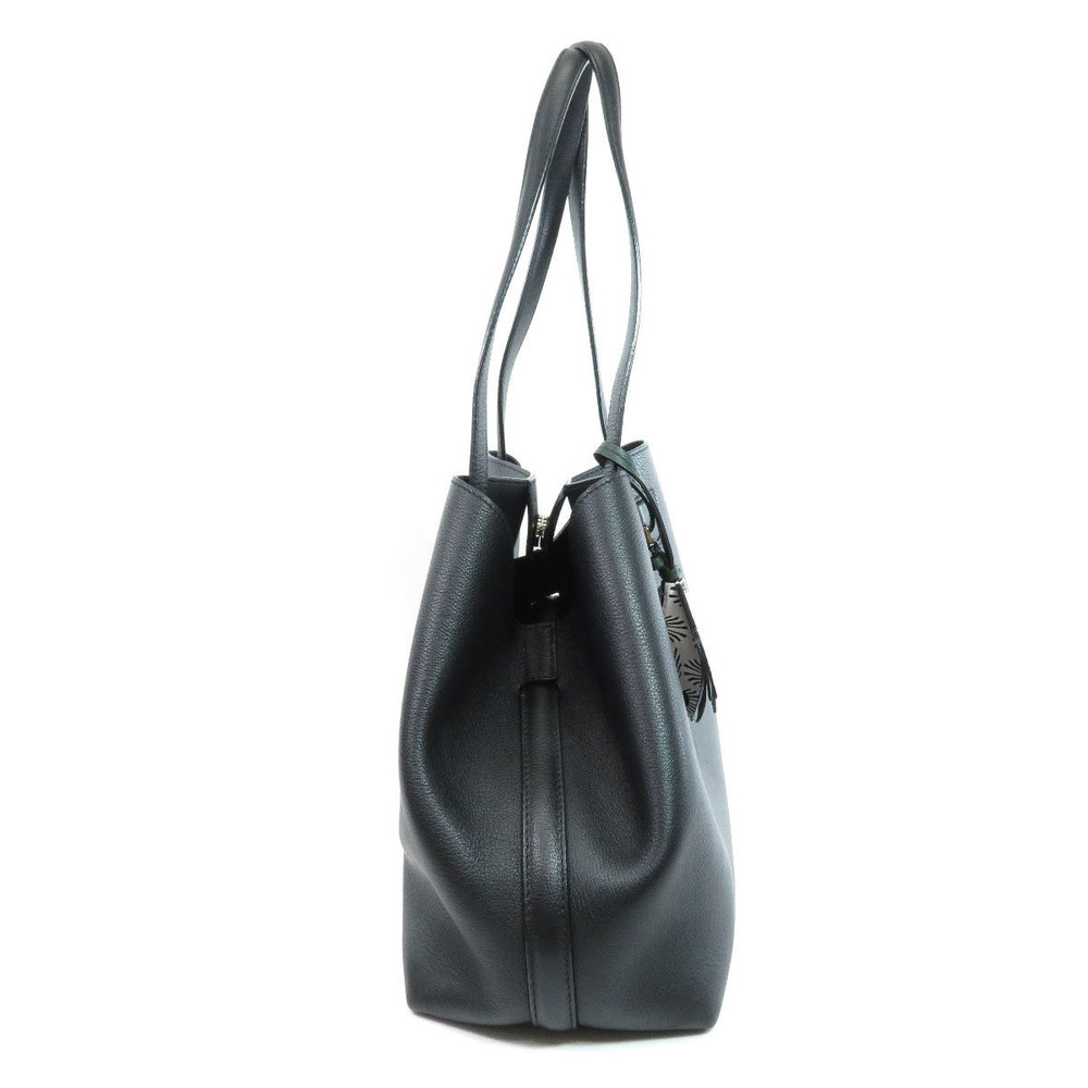 Christian Dior Simple Tote Bag Leather Black - Picture 2 of 9